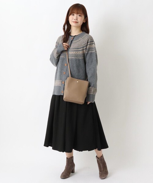 one'sterrace(ワンズテラス)の「SE 合皮3層軽量ショルダー(ショルダーバッグ・レディース・ベージュ系その他7/ブロンズ/ブラック系8・99)」の17枚目の写真