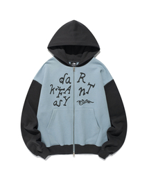 DARK FANTASY HOODIE ZIP UP_SKYBLUE(NG2FFUM483A)