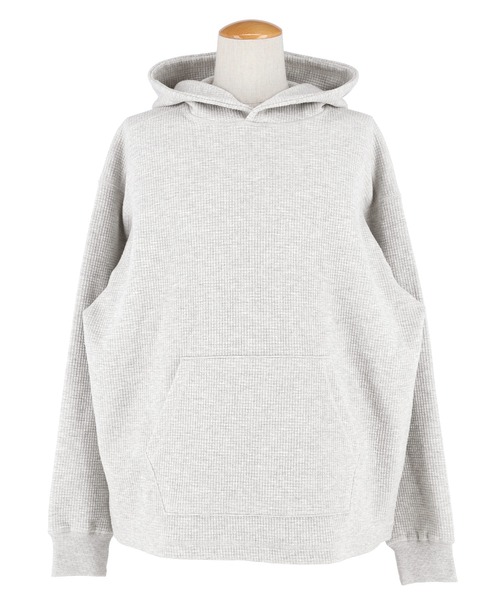 coca（coca）（コカ）の「ブロックジャカードプルパーカー（パーカー・メンズ・ブラック/ライトグレー・L/M/XL）」の8枚目の写真