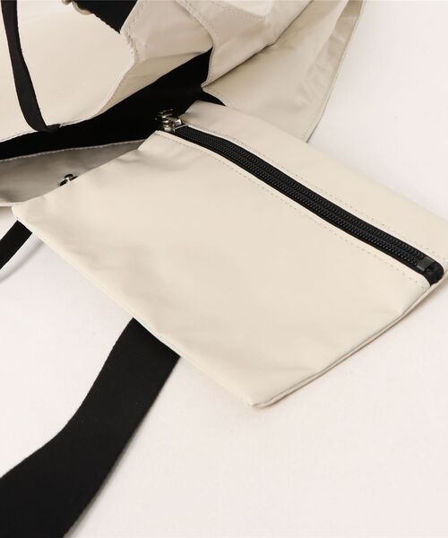 Jack Gomme(ジャックゴム)の「【JACK GOMME】ショルダーバッグ トートバッグ LESAC Sac cabas(ショルダーバッグ・レディース・アイボリー/インディゴブルー/モカ/シルバー/ブラック・FREE)」の16枚目の写真