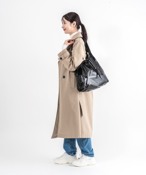 Jack Gomme（ジャックゴム）の「【JACK GOMME】ショルダーバッグ　トートバッグ　LESAC Sac cabas（ショルダーバッグ・レディース・アイボリー/インディゴブルー/モカ/シルバー/ブラック・FREE）」の17枚目の写真