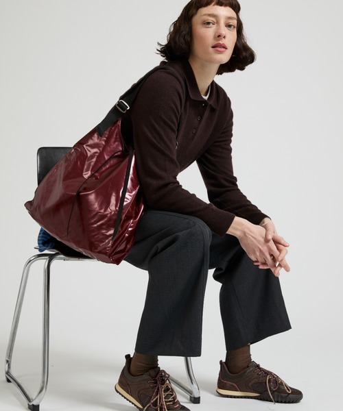 Jack Gomme(ジャックゴム)の「【JACK GOMME】ショルダーバッグ トートバッグ LESAC Sac cabas(ショルダーバッグ・レディース・アイボリー/インディゴブルー/モカ/シルバー/ブラック・FREE)」の8枚目の写真
