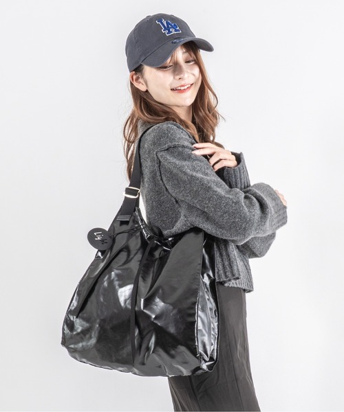 Jack Gomme（ジャックゴム）の「【JACK GOMME】ショルダーバッグ　トートバッグ　LESAC Sac cabas（ショルダーバッグ・レディース・アイボリー/インディゴブルー/モカ/シルバー/ブラック・FREE）」の18枚目の写真