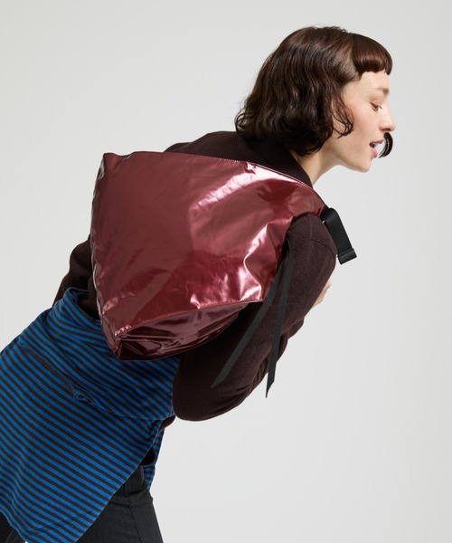 Jack Gomme(ジャックゴム)の「【JACK GOMME】ショルダーバッグ トートバッグ LESAC Sac cabas(ショルダーバッグ・レディース・アイボリー/インディゴブルー/モカ/シルバー/ブラック・FREE)」の9枚目の写真