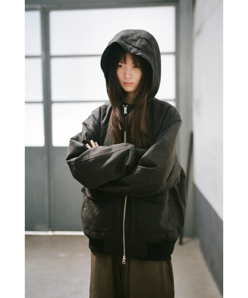 HORLISUN（ホーリーサン）の「Mendoza Padding Hood Jacket Black（ダウンジャケット/コート・メンズ・その他・SMALL/MEDIUM/LARGE）」の2枚目の写真