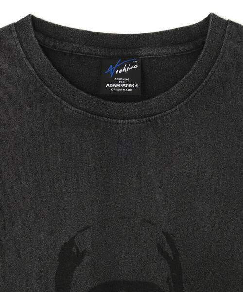 ADAM PATEK（アダムパテック）の「ADAMPATEK/アダムパテック/Frankenstein portrait long sleeve（Tシャツ/カットソー・レディース・ブラック・2）」の9枚目の写真