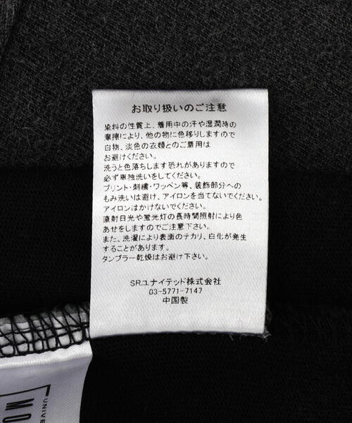 ADAM PATEK（アダムパテック）の「ADAMPATEK/アダムパテック/Frankenstein portrait long sleeve（Tシャツ/カットソー・レディース・ブラック・2）」の15枚目の写真