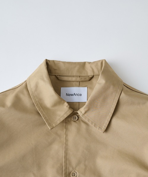NewAnce(ニュアンス)の「【NewAnce】Work Shirt Jacket / ワークシャツジャケット -オリジナルツイルシリーズ-(シャツ/ブラウス・メンズ・ブラック/ベージュ・M/L)」の20枚目の写真