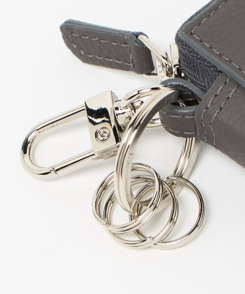 L'arcobaleno(ラルコバレーノ)の「【別注】<L'arcobaleno>GLR スマートキーケース(キーケース/キーアクセサリー・メンズ・グレー系/ブラック・FREE)」の6枚目の写真