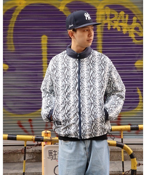 FLIP THE SCRIPT（フリップザスクリプト）の「REVERSIBLE PUFFER JKT（ダウンジャケット/コート・メンズ・ネイビー/ブラック・M/L/XL）」の6枚目の写真