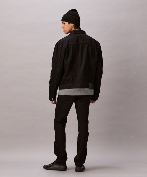 Calvin Klein(カルバン・クライン)の「スリムストレート クラシック ジーンズ(デニムパンツ・メンズ・ダークブルー・28/30/34/32)」の3枚目の写真
