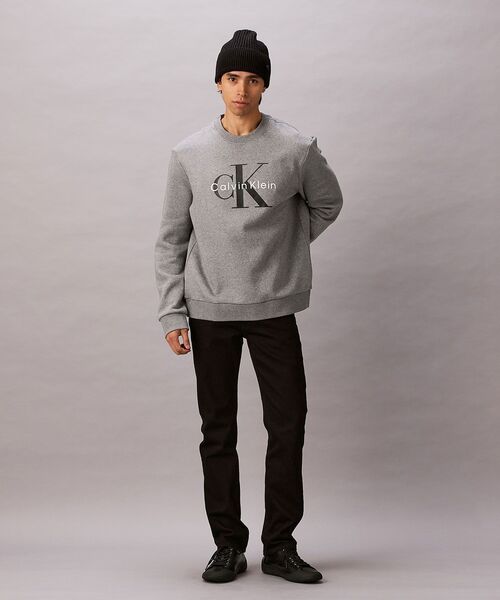 Calvin Klein(カルバン・クライン)の「スリムストレート クラシック ジーンズ(デニムパンツ・メンズ・ダークブルー・28/30/34/32)」の6枚目の写真