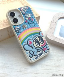 ANGEL BLUE | iPhone17 ケース iPhone16 iPhone15 14 13 ケース ANGEL BLUE「ぷくぷく背面ケース」(スマホケース/カバー)