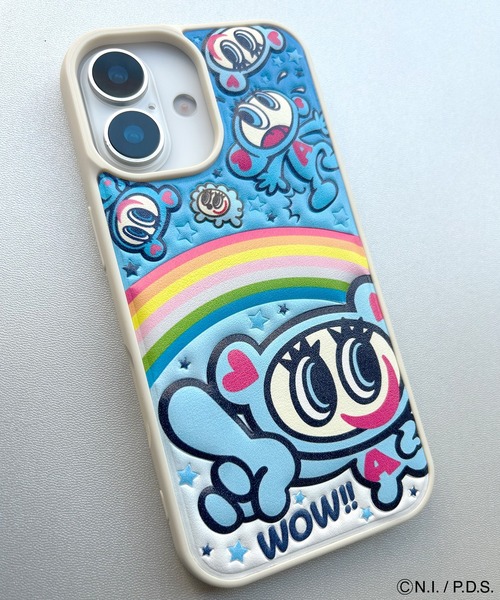 ANGEL BLUE（エンジェルブルー）の「iPhone17 ケース iPhone16 iPhone15 14 13 ケース エンジェルブルー「ぷくぷく背面ケース」 ナカムラくん（スマホケース/カバー・レディース・ブルー系その他・iPhone 16/iPhone 13/14/15/iPhone 17）」の12枚目の写真