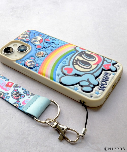 ANGEL BLUE（エンジェルブルー）の「iPhone17 ケース iPhone16 iPhone15 14 13 ケース エンジェルブルー「ぷくぷく背面ケース」 ナカムラくん（スマホケース/カバー・レディース・ブルー系その他・iPhone 16/iPhone 13/14/15/iPhone 17）」の8枚目の写真