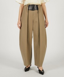 PRANK PROJECT | 【2026Spring Pre-Order】ハイウエストベルトタックパンツ / High-Waist Belted Tuck Pants(スラックス)