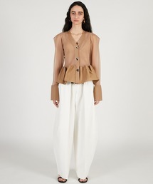 PRANK PROJECT（プランクプロジェクト）の「【Pre-Order】ハイウエストベルトタックパンツ / High-Waist Belted Tuck Pants（スラックス）」