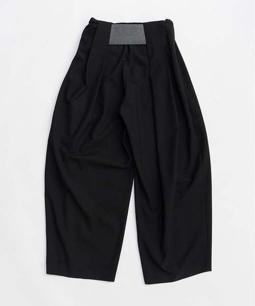 PRANK PROJECT（プランクプロジェクト）の「【2026Spring Pre-Order】ハイウエストベルトタックパンツ / High-Waist Belted Tuck Pants（スラックス・レディース・ブラック/アイボリー/カーキ・34/36/38）」の19枚目の写真