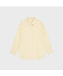 Loose-Fit Check Shirt (Butter)