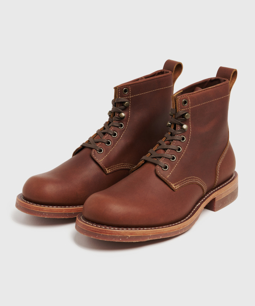 LOSTGARDEN(ロストガーデン)の「UNIFORM Work Boots Brown(ブーツ・メンズ・その他・43/40.5/42.5/41.5/43.5/44/40/41/42)」の1枚目の写真