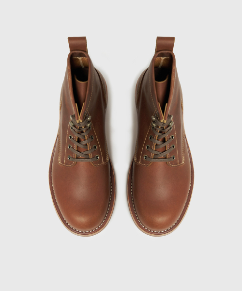 LOSTGARDEN(ロストガーデン)の「UNIFORM Work Boots Brown(ブーツ・メンズ・その他・43/40.5/42.5/41.5/43.5/44/40/41/42)」の4枚目の写真