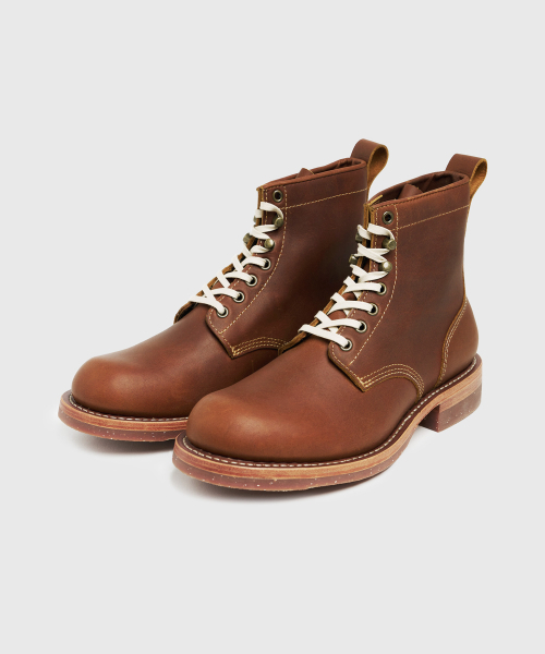 LOSTGARDEN(ロストガーデン)の「UNIFORM Work Boots Brown(ブーツ・メンズ・その他・43/40.5/42.5/41.5/43.5/44/40/41/42)」の2枚目の写真