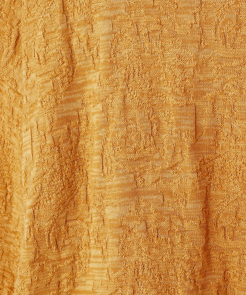 チャイハネ（チャイハネ）の「【チャイハネ】ペイズリーコットンニットトップス（ニット/セーター・レディース・マスタード/グレー/ブラック/ナチュラル・FREE）」の7枚目の写真