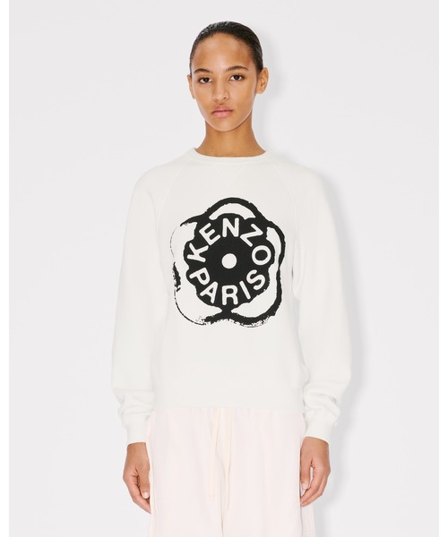 KENZO(ケンゾー)の「'Boke Flower 2.0' スウェット イン コットン(スウェット・レディース・ホワイト系その他・X-SMALL/SMALL/MEDIUM)」の2枚目の写真