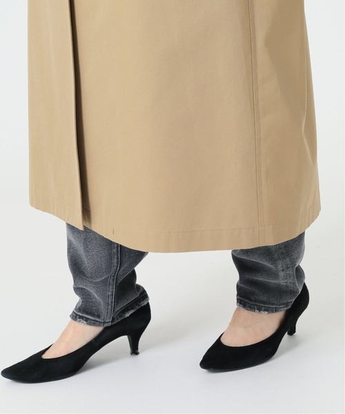 JOURNAL STANDARD relume（ジャーナルスタンダード　レリューム）の「《追加》スーピマコットンステンカラーコート（ステンカラーコート・レディース・ベージュ/ネイビー・38/36）」の11枚目の写真