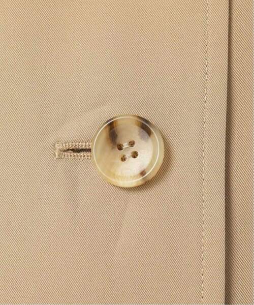 JOURNAL STANDARD relume（ジャーナルスタンダード　レリューム）の「《追加》スーピマコットンステンカラーコート（ステンカラーコート・レディース・ベージュ/ネイビー・38/36）」の16枚目の写真