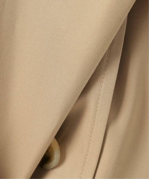 JOURNAL STANDARD relume（ジャーナルスタンダード　レリューム）の「《追加》スーピマコットンステンカラーコート（ステンカラーコート・レディース・ベージュ/ネイビー・38/36）」の17枚目の写真