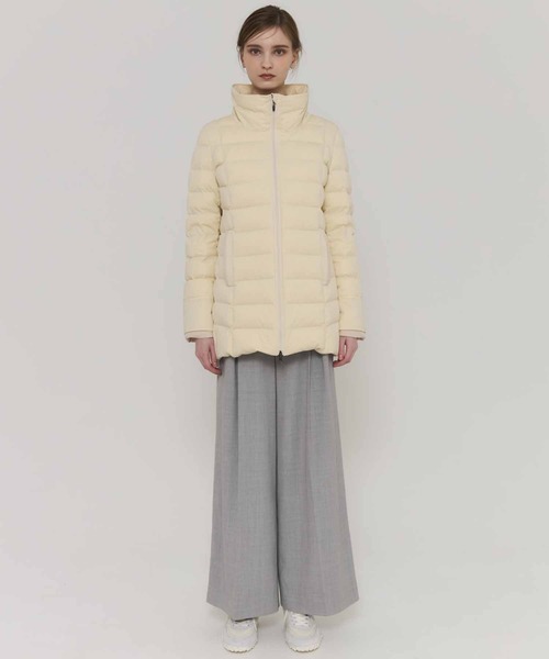 YOSOOU（ヨソオウ）の「【YOSOOU/ヨソオウ】2way Fur Liner Hood Coat/2ｗayファーライナーフードコート（ダウンジャケット/コート・レディース・キナリ/ブラック・2/3）」の3枚目の写真