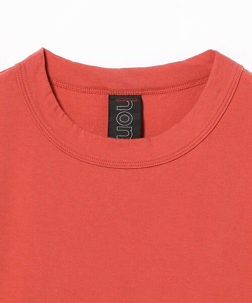 homspun(ホームスパン)の「homspun / 天竺 半袖Tシャツ(Tシャツ/カットソー・レディース・ホワイト/ブラック/レッド系その他4・LARGE)」の9枚目の写真