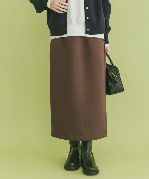 ITEMS URBANRESEARCH（アイテムズ アーバンリサーチ）の「ダンボールタイトスカート（スカート・レディース・ブラック/グレー/ブラウン・FREE）」の13枚目の写真