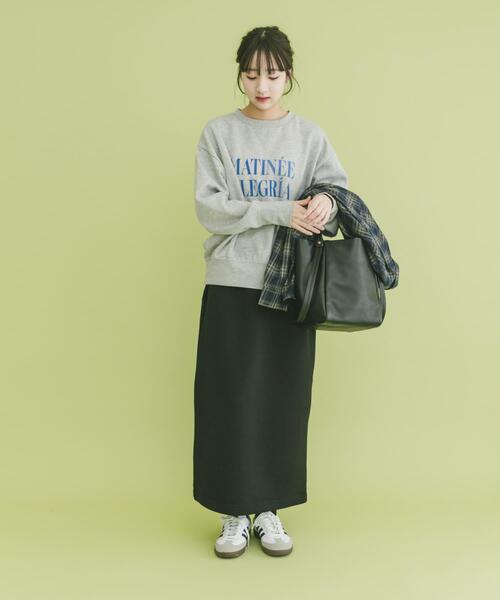 ITEMS URBANRESEARCH（アイテムズ アーバンリサーチ）の「ダンボールタイトスカート（スカート・レディース・ブラック/グレー/ブラウン・FREE）」の22枚目の写真