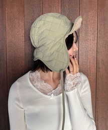 SANSeLF | 【SANSeLF】 キルティングフライングキャップ saa25a236(キャップ)