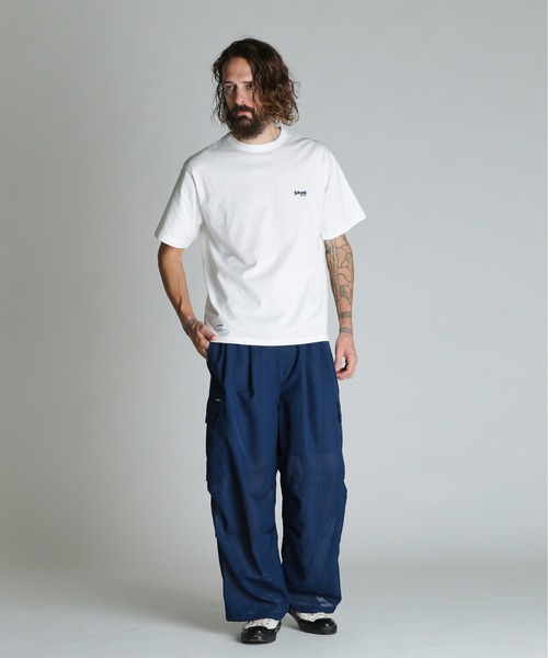 Schott（ショット）の「Schott/ショット/FLYER T-SHIRT/フライヤー Tシャツ（Tシャツ/カットソー・メンズ・ダークグリーン/ブラック/ホワイト・2XL/XL/L/M）」の16枚目の写真