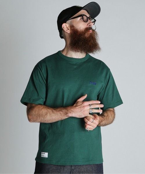 Schott（ショット）の「Schott/ショット/FLYER T-SHIRT/フライヤー Tシャツ（Tシャツ/カットソー・メンズ・ダークグリーン/ブラック/ホワイト・2XL/XL/L/M）」の9枚目の写真