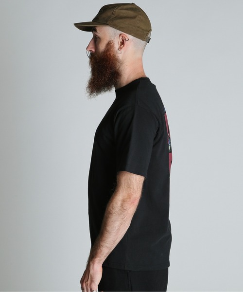 Schott（ショット）の「Schott/ショット/FLYER T-SHIRT/フライヤー Tシャツ（Tシャツ/カットソー・メンズ・ダークグリーン/ブラック/ホワイト・2XL/XL/L/M）」の10枚目の写真