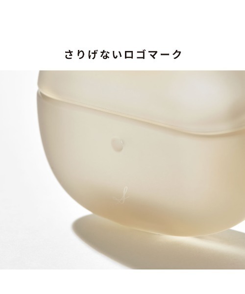 salisty(サリスティ)の「AirPods Pro(第2/1世代) 専用 salisty(サリスティ) クリアカラー 耐衝撃 ケース(ヘッドフォン/イヤホン・レディース・グレイッシュベージュ/クリア/クリアブラック・B)」の16枚目の写真