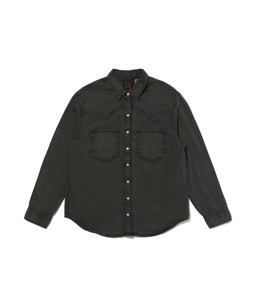Levi's(リーバイス)の「Levi's/リーバイス TEODORA ウエスタンシャツ(シャツ/ブラウス・レディース・ブラック・XS/S/M)」の2枚目の写真