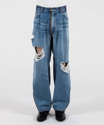 FORSOMEONE（フォーサムワン）の「FORSOMEONE LOOSE DENIM CUSTOM（デニムパンツ）」
