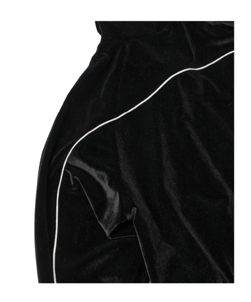 ETCE(イーティーシーイー)の「VELVET TRACK JACKET (BLACK)(その他アウター・レディース・その他・L/XL/M)」の4枚目の写真