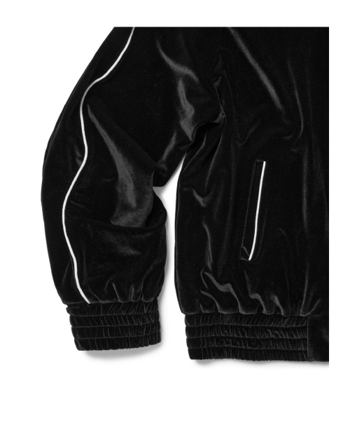 ETCE(イーティーシーイー)の「VELVET TRACK JACKET (BLACK)(その他アウター・レディース・その他・L/XL/M)」の5枚目の写真