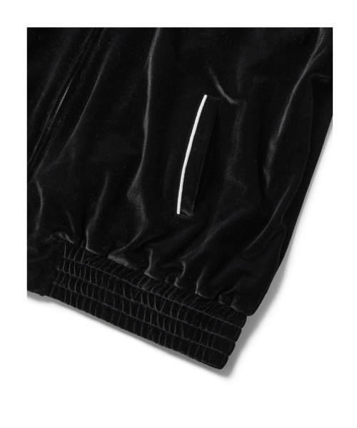 ETCE(イーティーシーイー)の「VELVET TRACK JACKET (BLACK)(その他アウター・レディース・その他・L/XL/M)」の6枚目の写真
