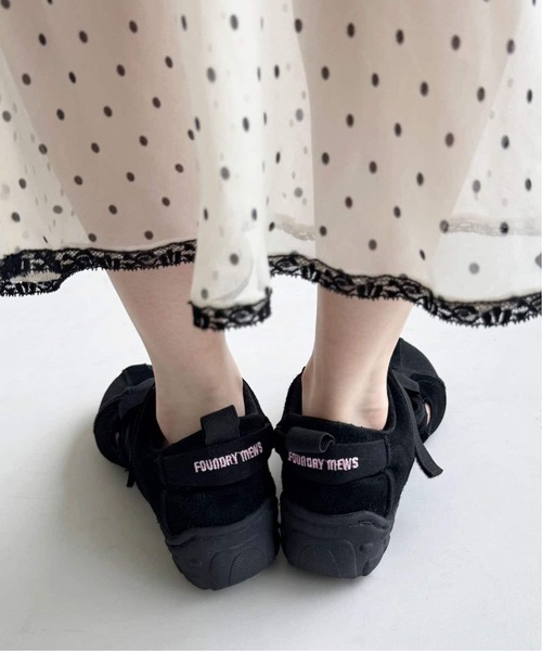 EDIT. FOR LULU（エディットフォールル）の「《追加6》【Foundry Mews/ファウンドリー ミューズ】別注 canvas shoes（その他シューズ・レディース・ブラック・35/39）」の17枚目の写真