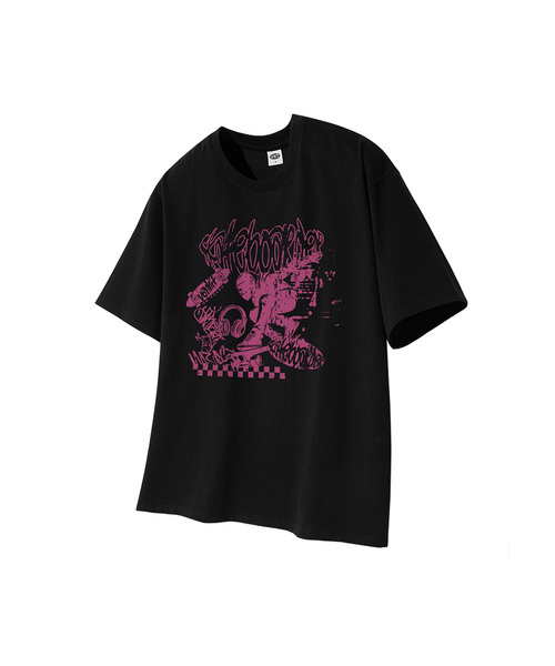 VENHIT(ベンヒット)の「firepunk クールコットン半袖(Tシャツ/カットソー・レディース・ホワイト/カーキ/クリーム/ブラック・LARGE/MEDIUM/SMALL/X-LARGE)」の2枚目の写真