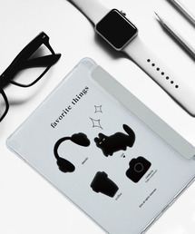 IRECASEGOODS（イレケースグッズ）の「ヘッドフォンキャット ギャラクシータブ アイパッド アップルペンシル収納ケース（PC・タブレットケース）」