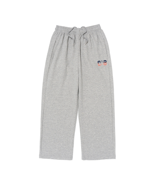 CARGOBROS(カーゴブロス)の「アメリカンロゴスウェットパンツ(グレー)(スウェットパンツ・メンズ・その他・M/L)」の1枚目の写真