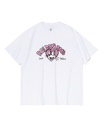 ラブリーベルキャット 半袖Tシャツ (ホワイト)